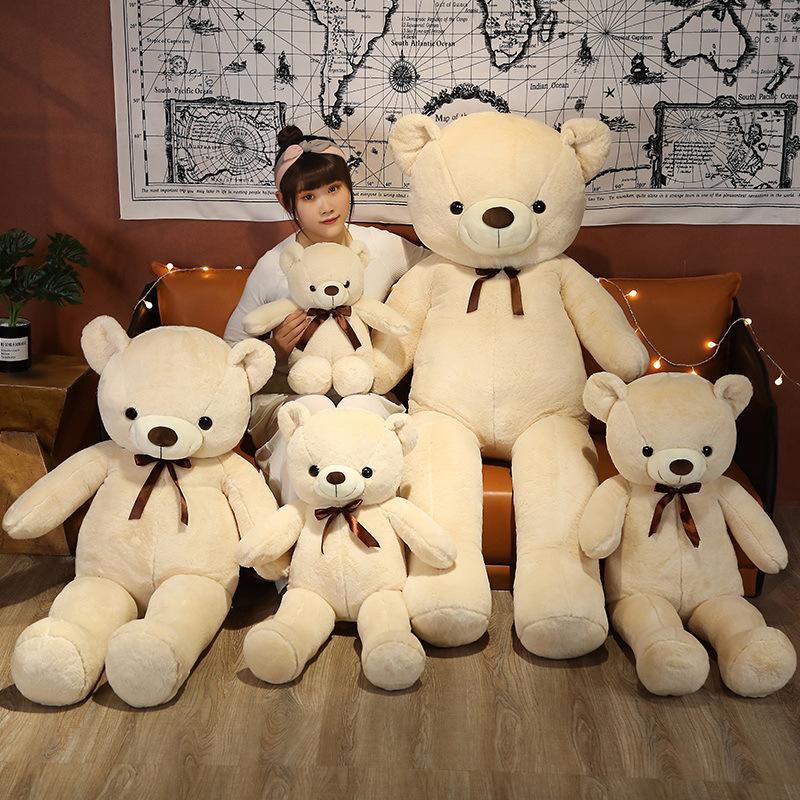 Cute Cute Bear Doll Plush Teddy Bear Hug Bear Doll Children Soothing Pillow Doll