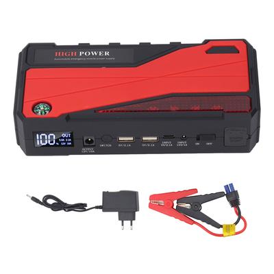 12V Car Battery Starter 1000A Portable Dual USB LCD Display 20000mAh Lithium Battery Booster for 7L