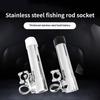 6pcs Rod Holder Cap Guaranteed Weather Resistant Materials Broad Application Secure Fishing Experience