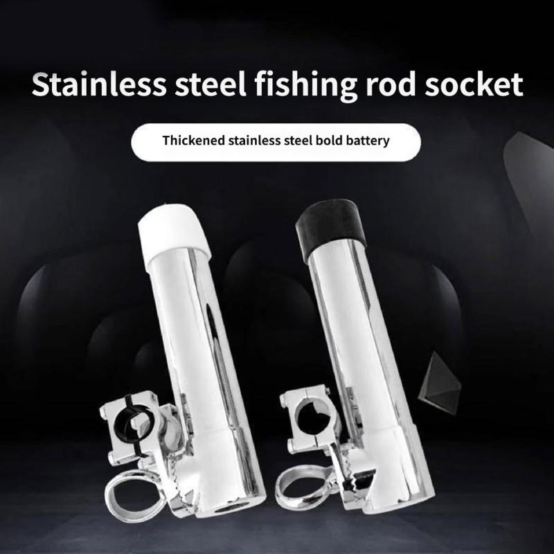 6pcs Rod Holder Cap Guaranteed Weather Resistant Materials Broad Application Secure Fishing Experience