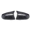 Car Decoration Bull-Horn Door Mirror Cover For Toyota Supra A90 2018      2024 Car Rearview Accessories