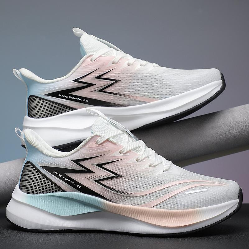 2024 Hot selling men's casual shoes shock-proof comfortable outdoor running fitness training fashion sports shoes mesh shoes