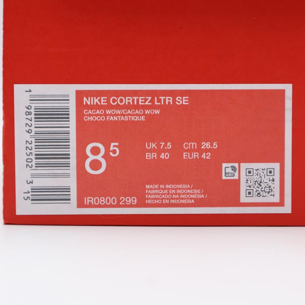 IR0800-299 Nike Cortez Leather Cacao Wow Velvet Brown (Men's)