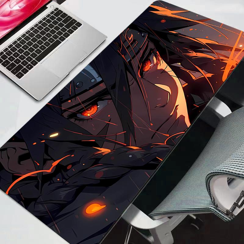 Anime Computer Mouse Pad Naruto Gamer Mouse Pads Large Gaming Mousepad XXL Desk Mause Pad Keyboard Mouse Carpet durable