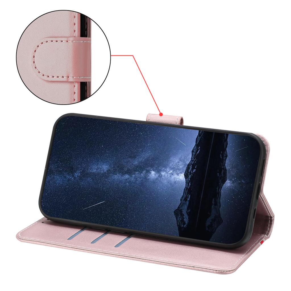 For OnePlus Nord CE4 Lite 5G Phone Cases Wallet Stand Color Splicing Leather Cover with Magnetic Clasp