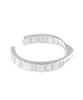 Paul Smith Stripe Open Ring 240904200000WF "Shadow Emboss"