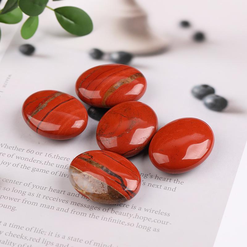 Natural Raw Crystal Hot Compress Stone: Beauty Massage SPA Essential Oil Desktop Ornament