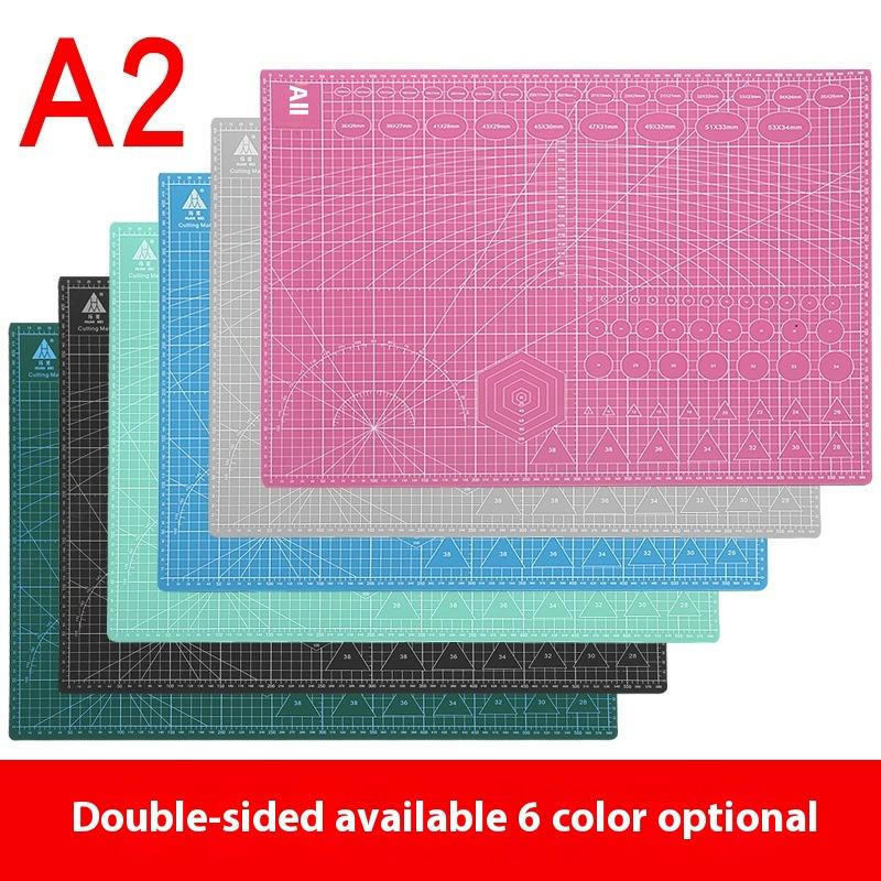 60 * 45 cm A2 Řezací podložka Mřížka Samoopravná řezací podložka Řemeslná karta Vícebarevná Oboustranná Stolní Ruční řezací podložka