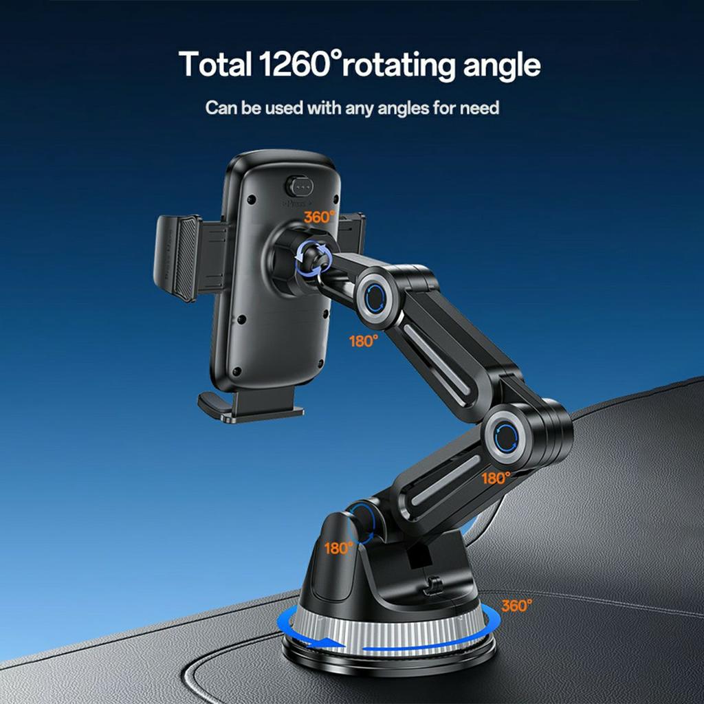 YESIDO C275 Auto Armaturenbrett Halterung Saugnapf Basis LKW Handyhalter Halterung für 4.7-7.2 Handys