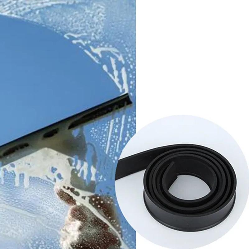 105cm Fönsterskrapa Refiller Ersättningsskrapa Gummi Fönsterrengöringsverktyg Del Duschrengörare Badrum Glasrengöringsverktyg