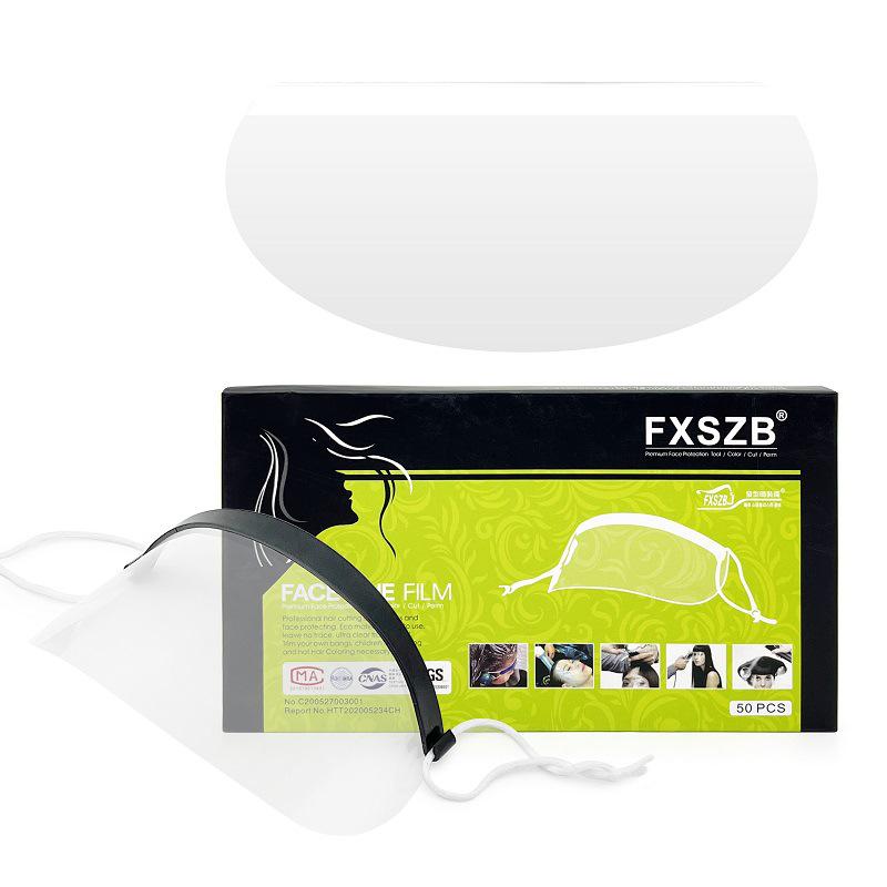 Children s Haircut Face Shield: Transparent, Disposable Eye Protection for Hair Salon and Barber Use.