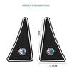 2pcs Car Door Corner Covers Anti-collision Protector Stickers For Alfa Romeo GT 147 159 156 166 Giulietta Tonale Volante 8C