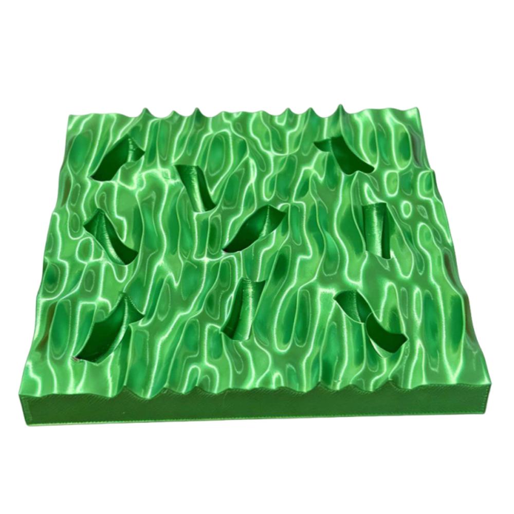 Creative Ring Display Plates Sea Wave Jewelry Storage Tray 3D Printing Rings Holder  Birthday Gift