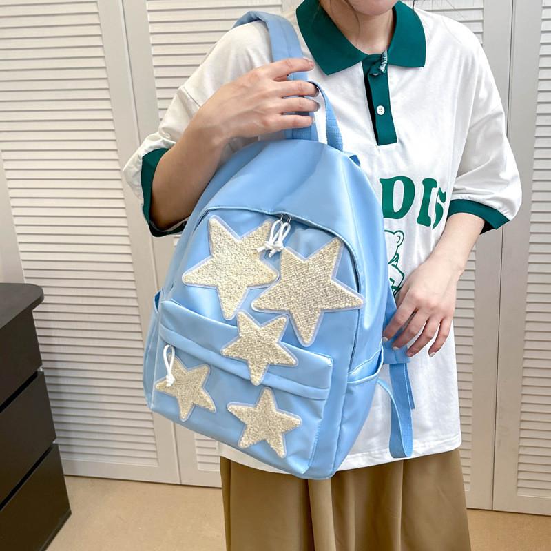 Stylish Large Capacity Backpack 2023 Summer Lightweight Simple Trendy Cute Bag