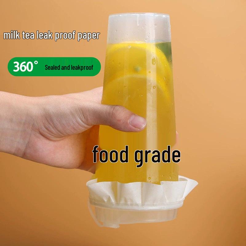 Spill-Proof Milk Tea and Coffee Sealing Film for Disposable Cups 11 cm