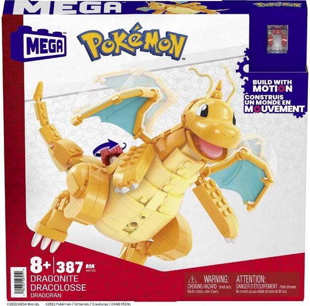 Конструктор пластиковый Mega Pokemon Dragonite набор кубиков HKT25