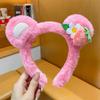Adorable 2024 Cartoon Hair Tie & Plush Headband Set for Women - Cute Hair Accessories & Gift