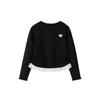 Classic Teddy Girls' Sweet Lace Trim Long-Sleeve T-Shirt