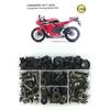 Fit For Honda CBR600RR 2017 2018 -2024 Complete Full Fairing Bolts Kit Clips Speed Nuts Bodywork Screws Cowling Bolts Steel