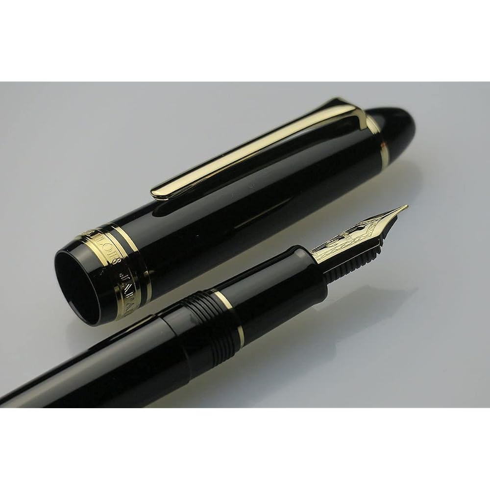 Sailor Fountain Pen Profit Casual Gold Trim Black Music 11-0570-920