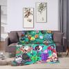 BFDI Inanimate Insanity Blankets Flannel Autumn/Winter  Portable Lightweight Throw Blanket for Home Outdoor Rug Piece