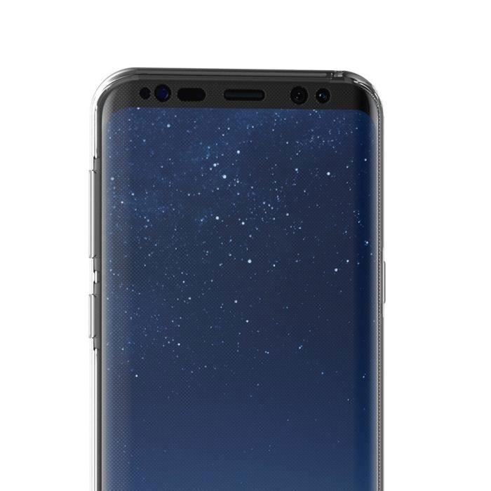 Case for Samsung Galaxy S9 - Phonillico - Transparent - Ultra Slim - Full Protection - Flexible