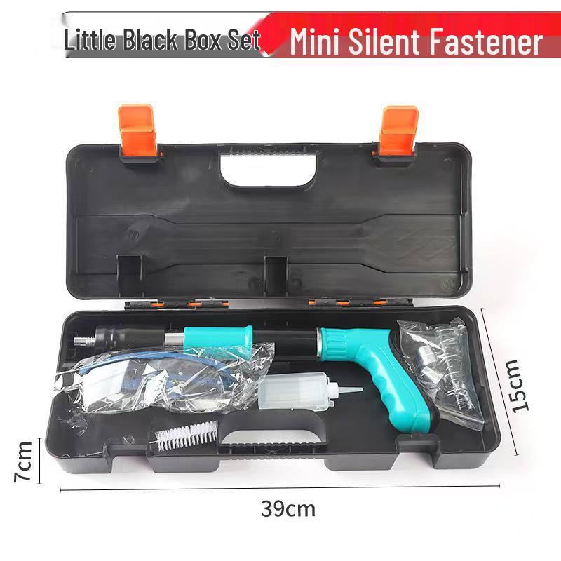 One-piece Nail Gun with Silencer for Installation and Ceiling Decoration