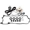 Timing Belt Kit w/Water Pump Fit for Honda for Civic 1.7L 2001-2005 Replace Timing Belt OEM - TBK312