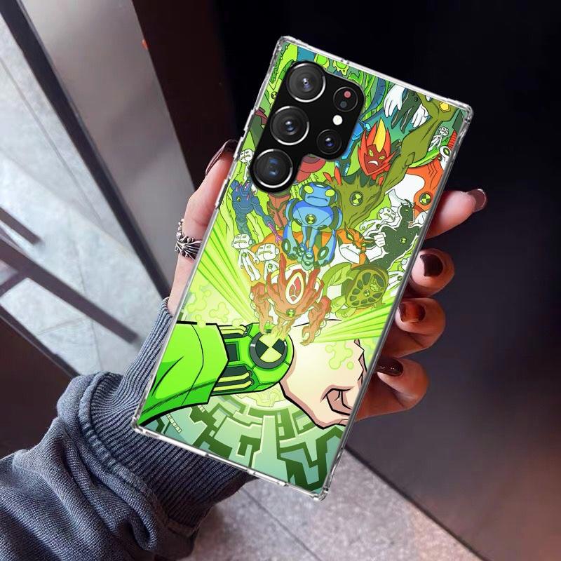 

Ben Cartoon 10 Phone Case For Samsung Galaxy S26 S25 Edge S24 S23 Ultra S22 Plus S21 S20 FE Soft TPU Back Cover Funda Galaxy S25 Samsung S21 Ultra