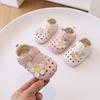 Infant Soft-Soled Sandals, Summer Walking Shoes for Baby Girls 0-1 Year Old, Princess-Style Cute Baby Shoes.