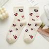 Women's Long Cotton Socks Mid-tube Outer Wear Online Celebrity All-match Street Ins Trendy Retro High Socks