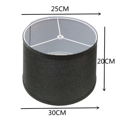Removable Folding Linen Lampshade Cowl DIY Homemade Table Lamp Accessories for Table Floor Light