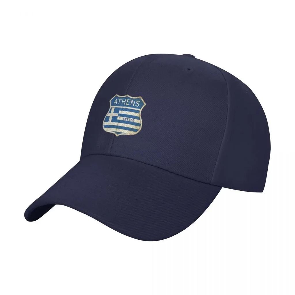 New Athens Greece coat of arms flag design Baseball Cap Rave Streetwear party Hat Women s Unisexs