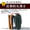 CCOMPANY LIMITED Men's Maurice Long Wallet with Coin Purse and Card Case, Cowhide Leather with Zipper closure (Dark Brown)
