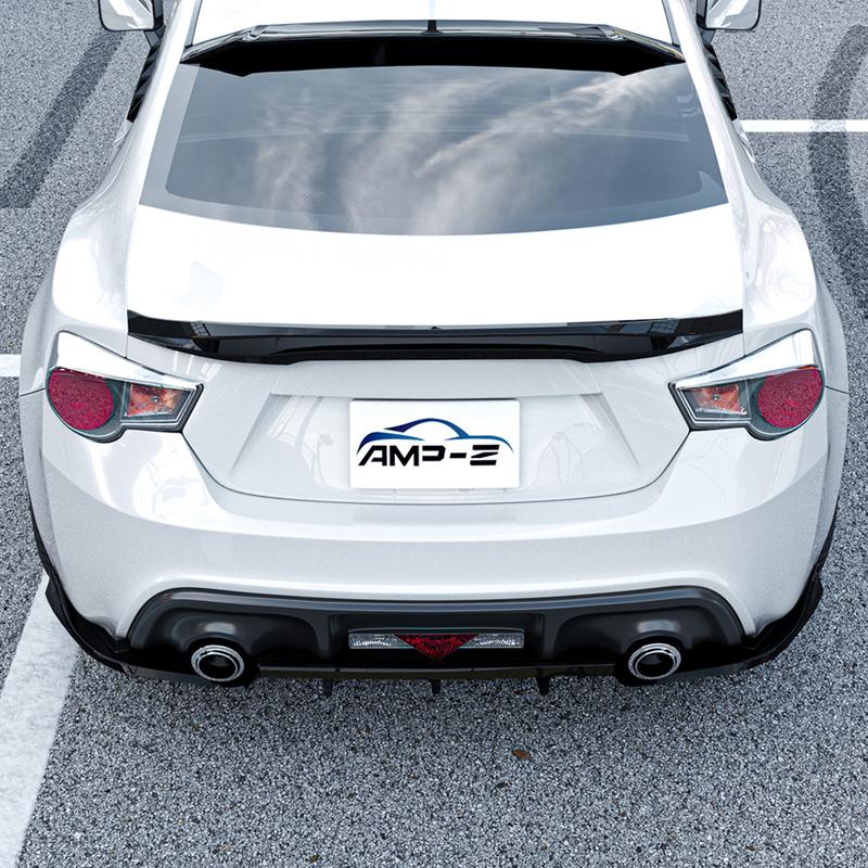 For Toyota GT86 Scion FR-S FRS 2013-2016 Subaru BRZ 2013-2021 Rear Bumper Diffuser Lip Boot Spoiler Splitter Bracket Protector