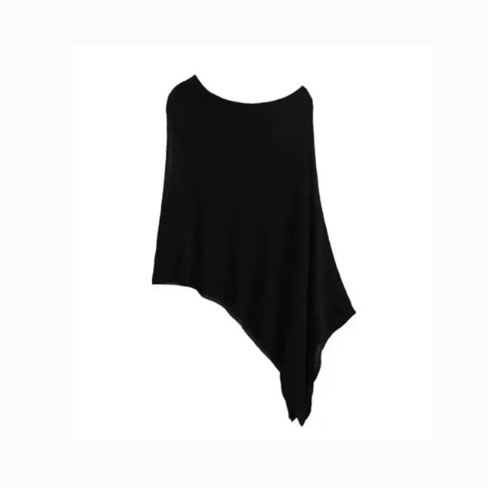 Ice Silk Sun Protection Shawls Thin Sunscreen Scarf Women Fashion Knitted Sweater Top