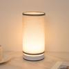 Modern Cylindrical Fabric USB Desk Lamp, Suitable for Bedroom, Bedside Table, Living Room Decoration Lights