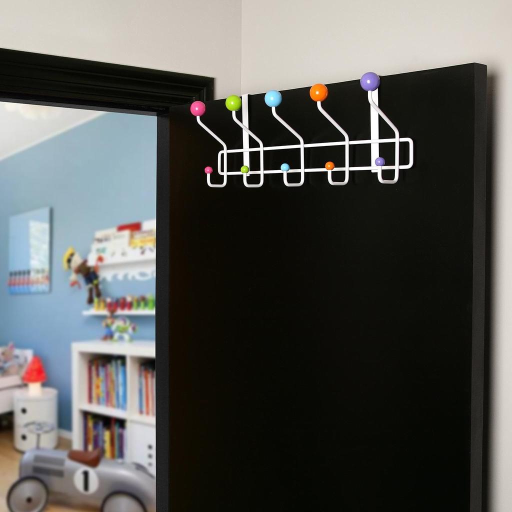 DOOR COAT RACK 10 HOOKS