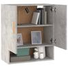Vidaxl Wall Cabinet, Concrete Grey, 60X31X70 Cm
