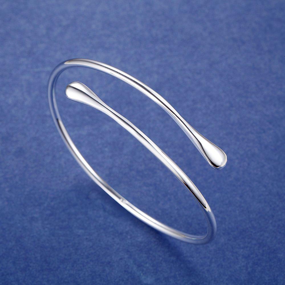 2023 New 925 Sterling Silver High Quality Simplicity Bead Romance Bracelet Chain For Woman Engagement Party Wedding Jewelry