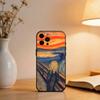 Art E-Edvard M-Munch Paintings  Phone Case For iPhone 17,16,15,14,13,12,11 Plus,Pro Max,XS,Soft Silicone Black Cover