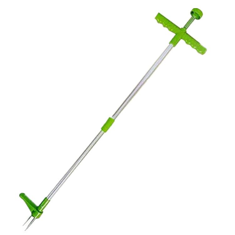 manual durable killer tool stand up weed puller root remover mutifunction garden lawn portable aluminum handle without bending