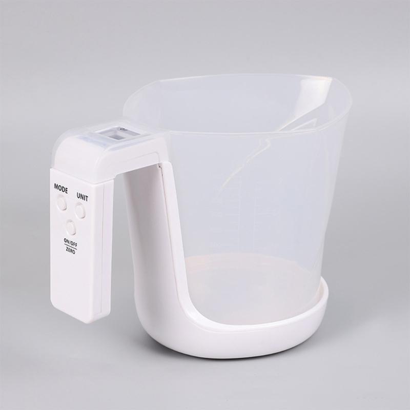High Accuracy Digital Kitchen Scale With 1000ml Measuring Cup Kitchen Weighing Tool for Liquids And Solids Enduring