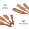 Teak Kitchen Set Cooking Pans Nonstick Wooden Spatula Utensils Slotted Turner Cookware