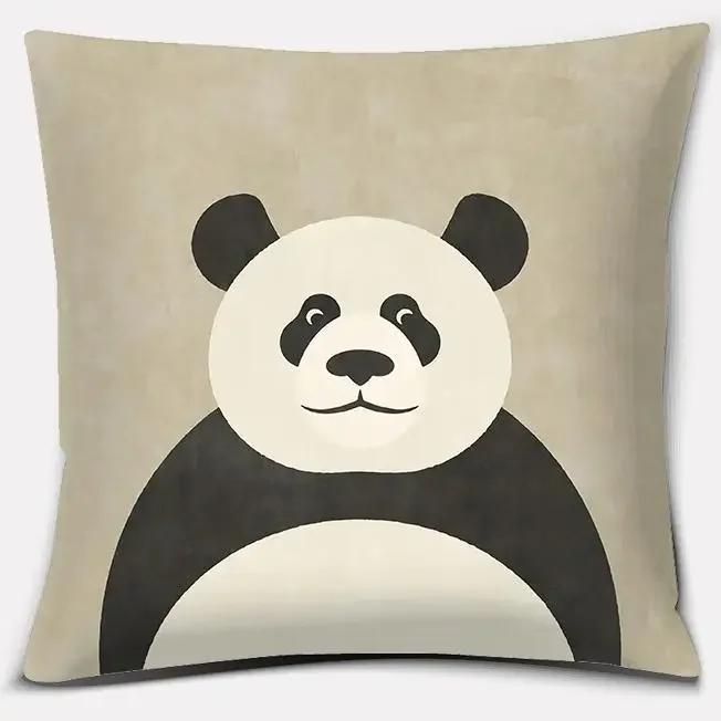 Colorful Abstract Series Double-Sided Printed Pillow Cover Short Plush Suitable Living Rooms Bedrooms Sofas Throw Cushion Cover