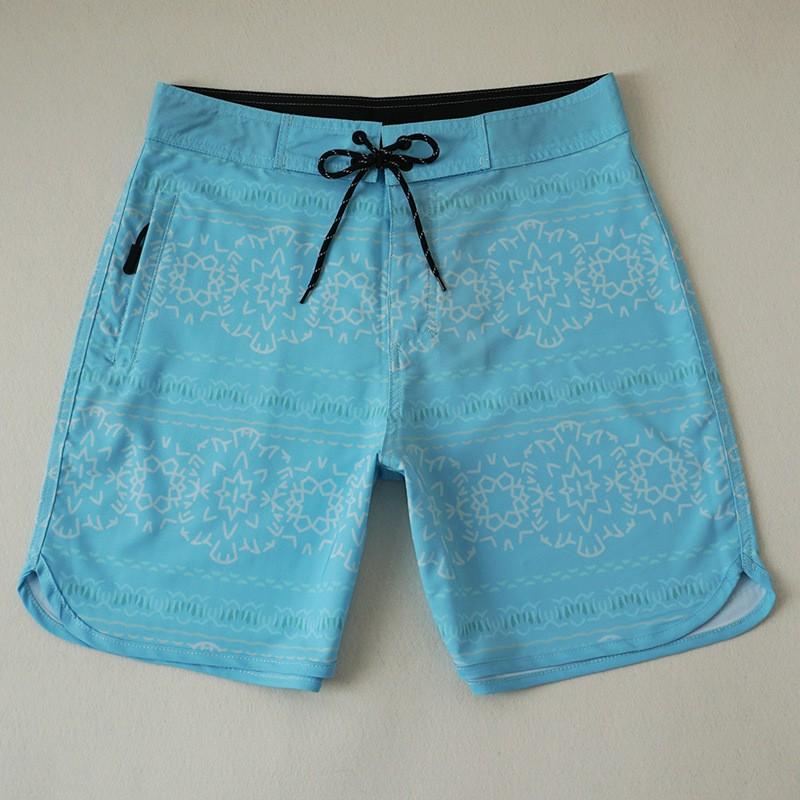 Mens Quick-Dry Stretch Board Shorts Surfing Swimming Beach Wear Lightweight Athletic Swim Trunks