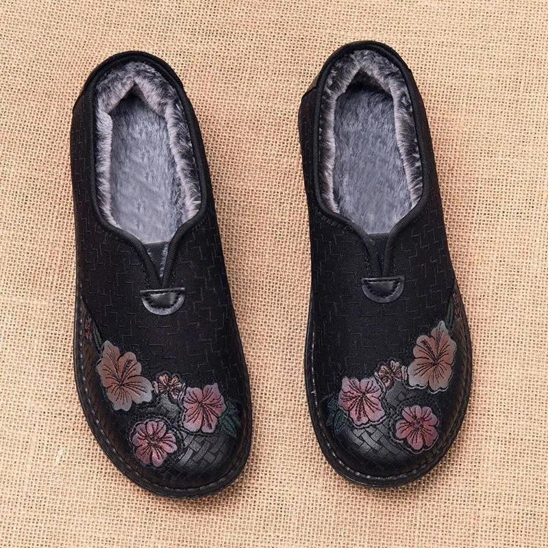 Autumn Winter Products Women's Low Cut Boots Warm Comfortable Breathable Casual Shoes Mother Mom