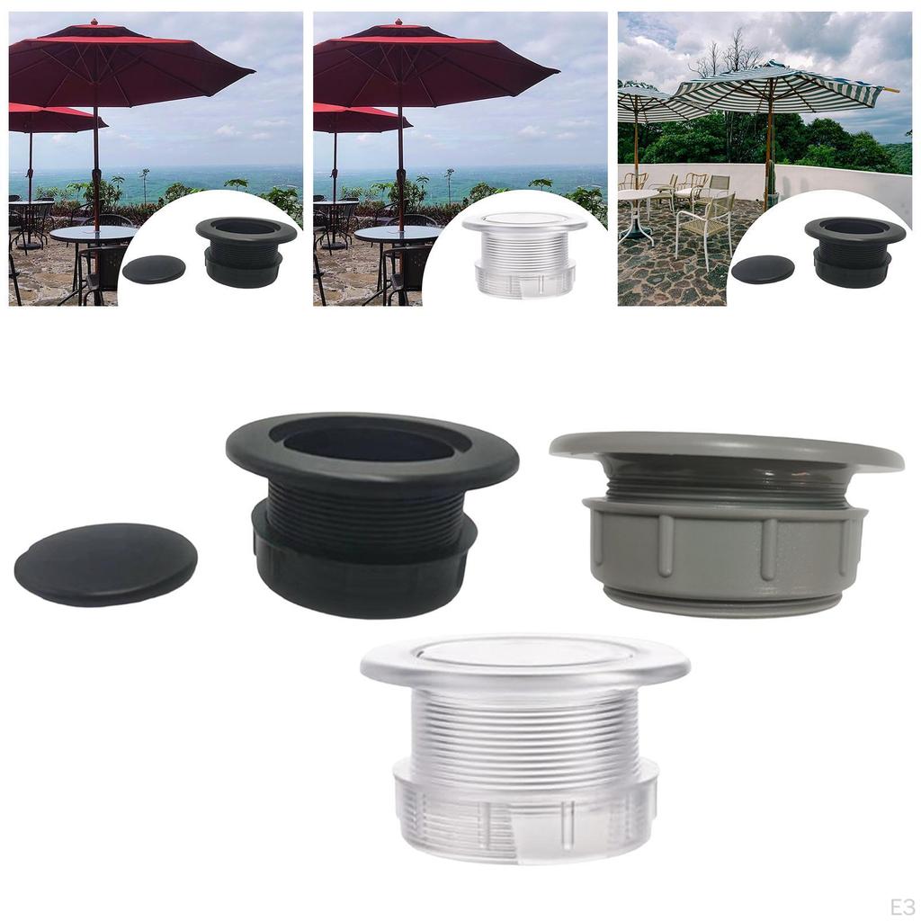 Parasol Umbrella Hole Plug Cap Set ,Patio Table for Garden ,Outdoor,