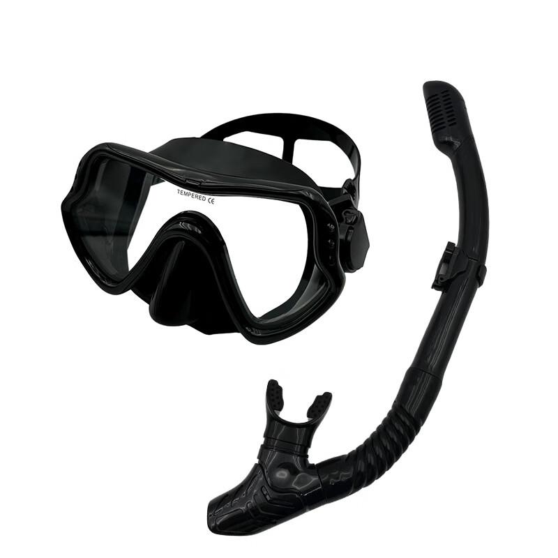 OLOEY Full Dry Snorkeling Mask and Snorkel Set