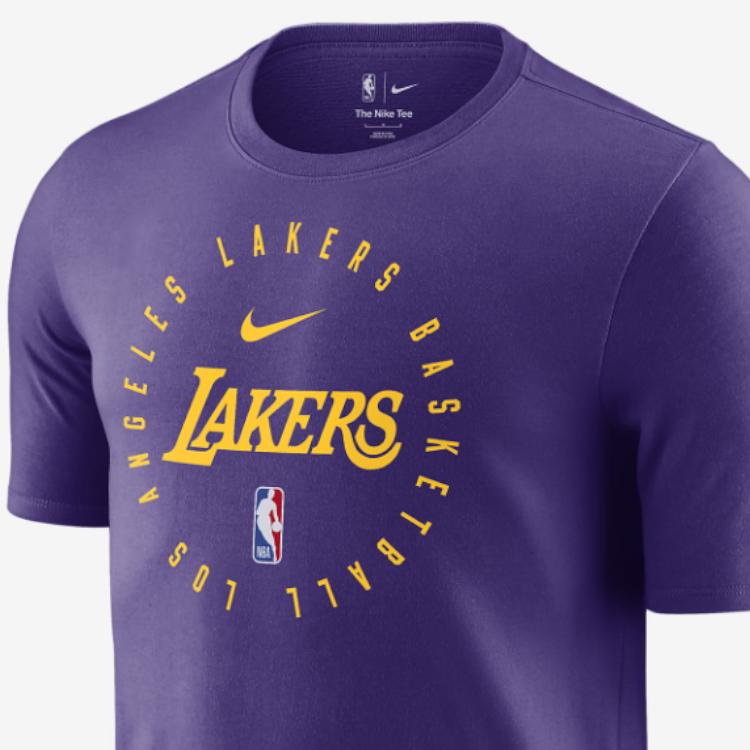 Nike Nba Los Angeles Lakers Dri Fit T shirt HF0673-504